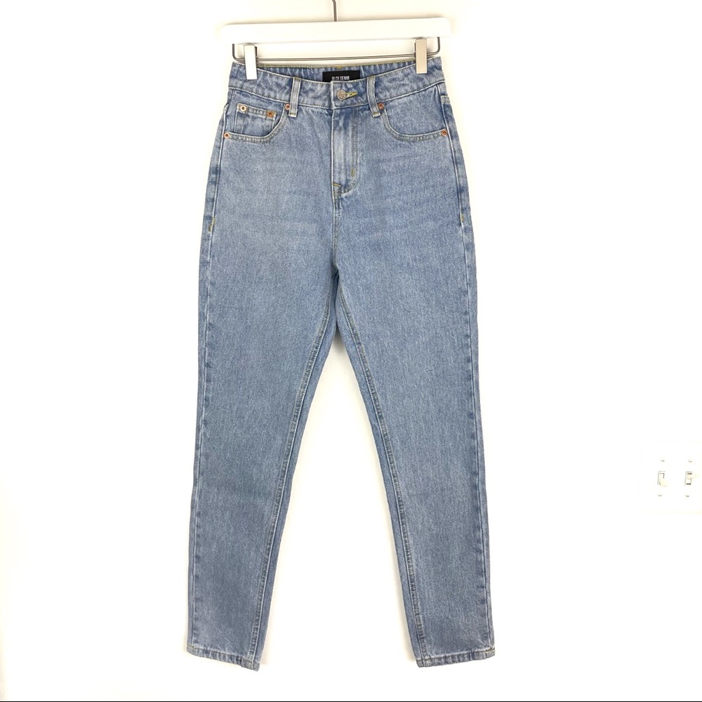 NWT BLCK DENIM High Waist wedgie fit Jeans - Picture 2 of 8